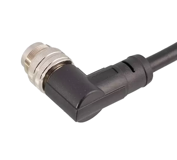 M16 schuine mannelijke overmolded plug