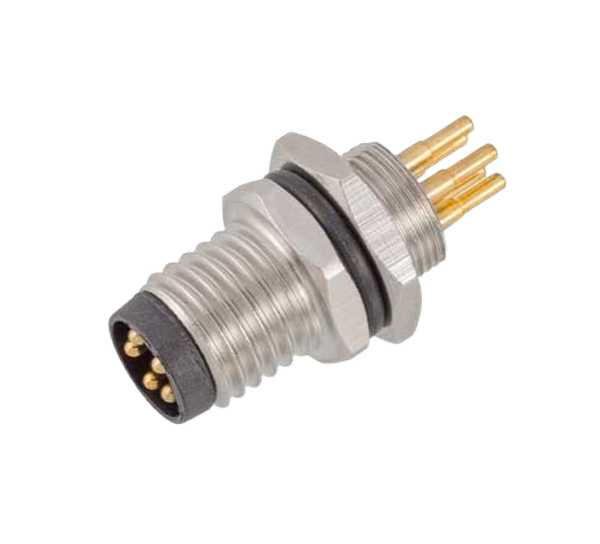 M8 mannelijke voormontageaansluiting (PCB, schroef M8 * 0,5)