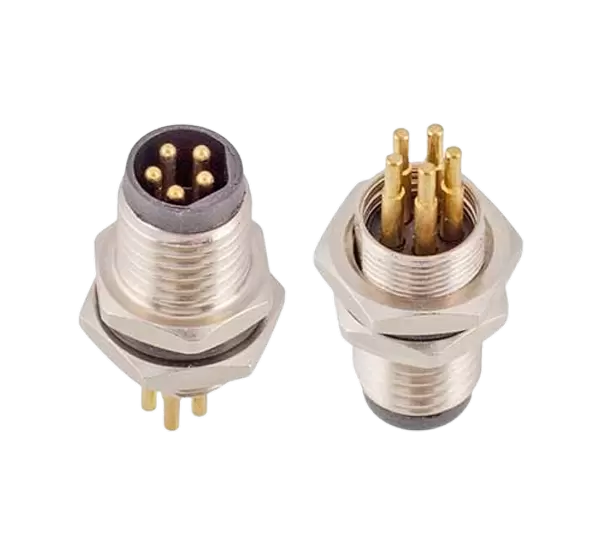 M8 mannelijke voormontageaansluiting (PCB, schroef M8 * 0,5)